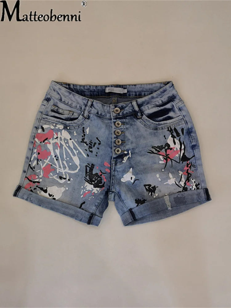 1. Clothing Denim Shorts
