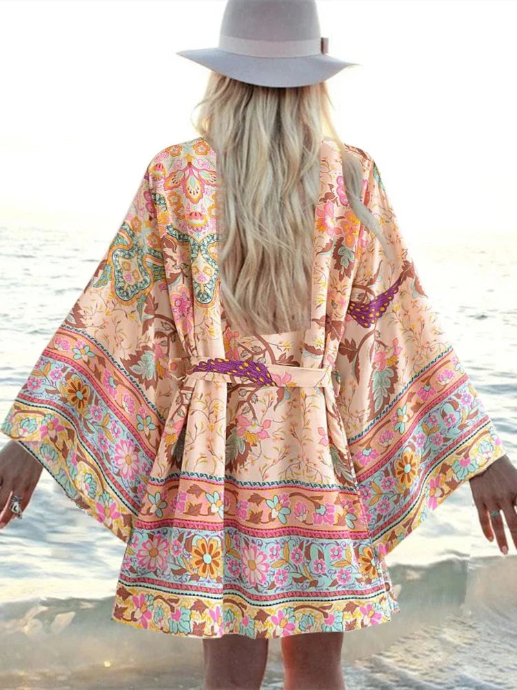 1. Clothing Boho Kimono Cover-Up