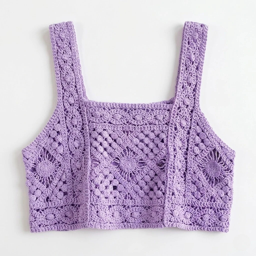 1. Clothing Boho Crochet Top