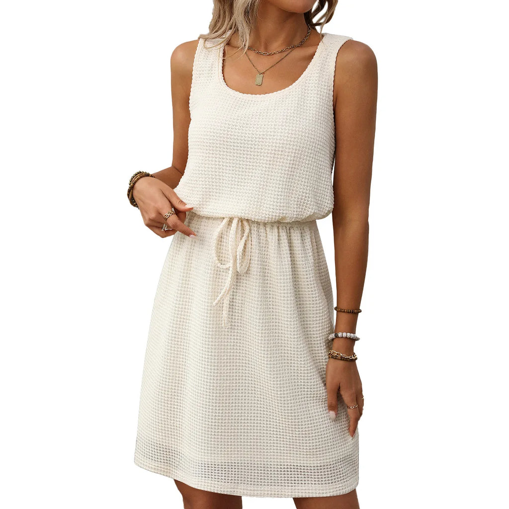 1. Clothing Drawstring Tank Dress