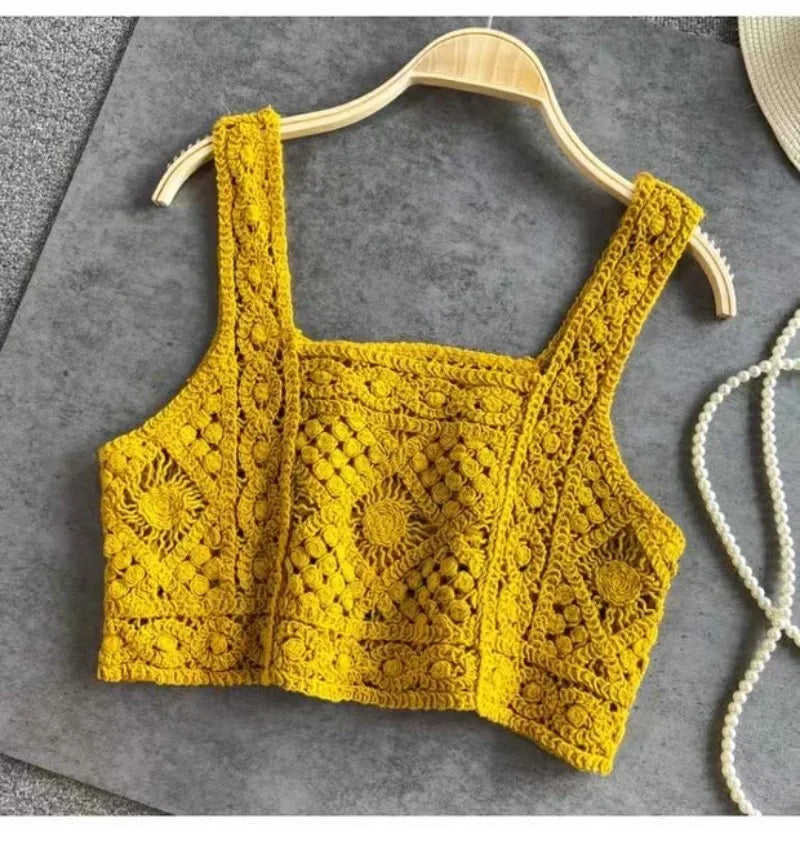 1. Clothing Boho Crochet Top