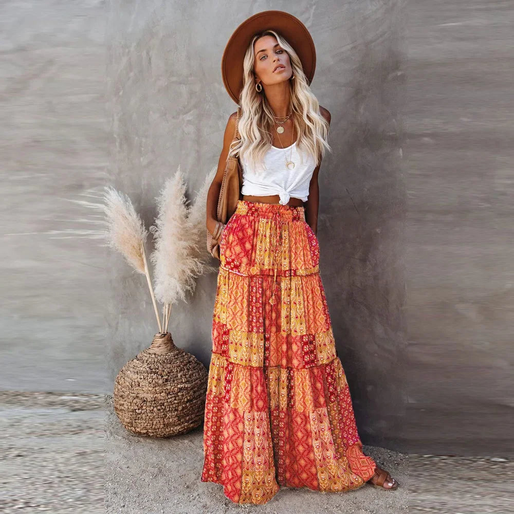 1. Clothing Boho Skirt