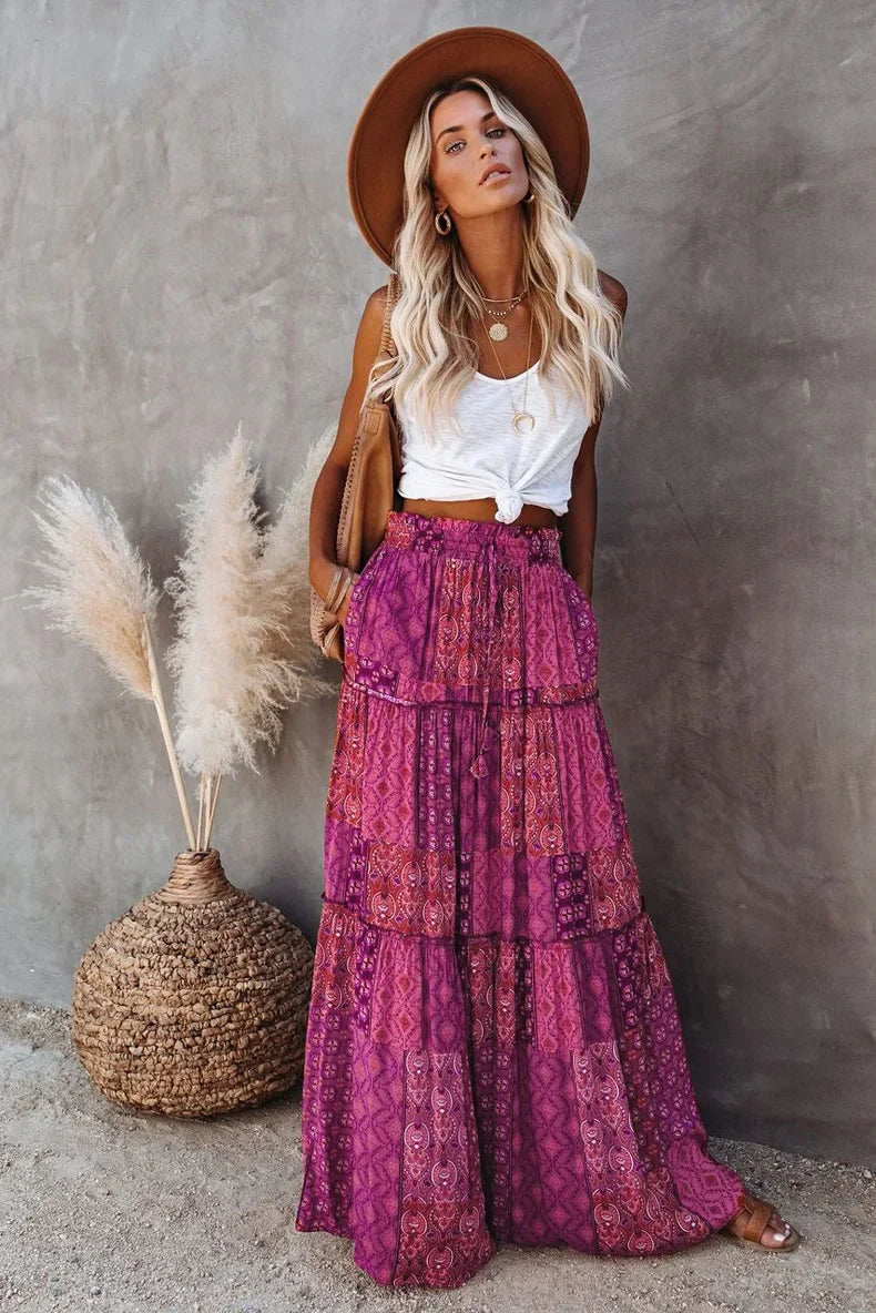 1. Clothing Boho Skirt