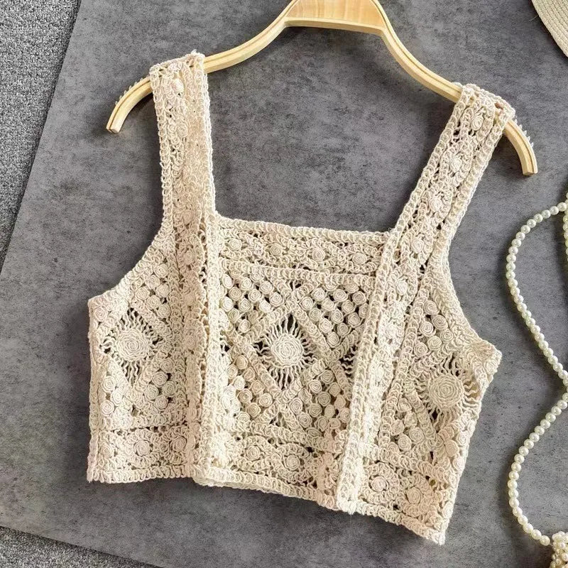 1. Clothing Boho Crochet Top