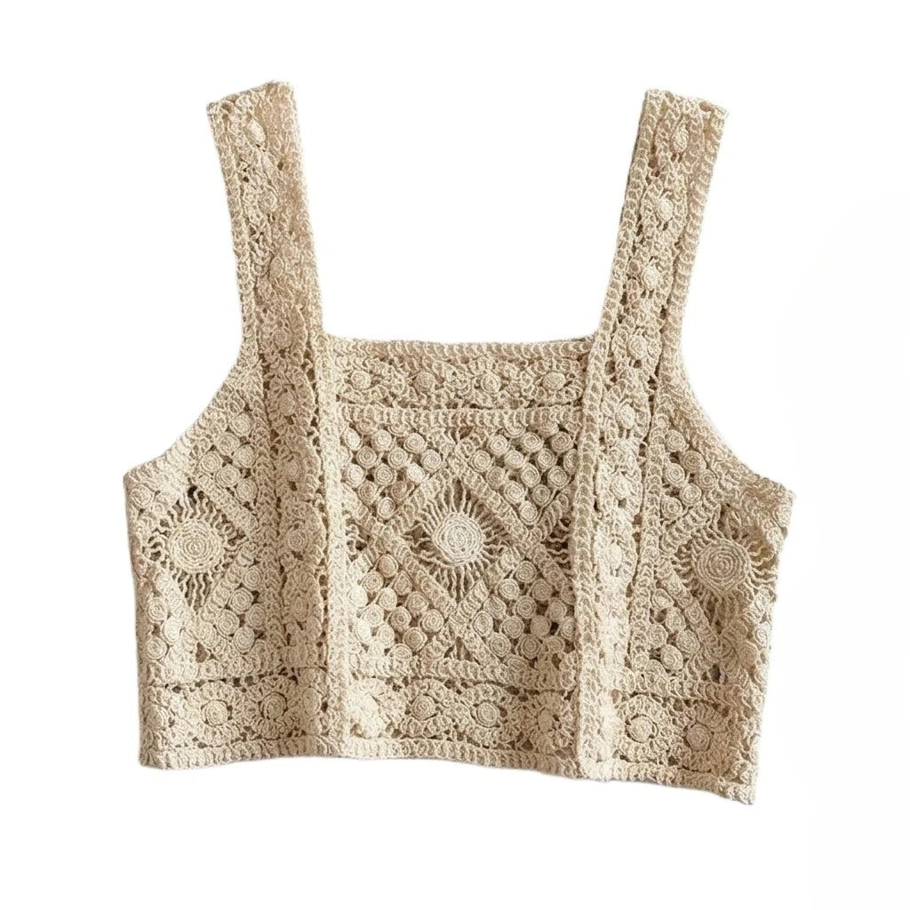 1. Clothing Boho Crochet Top