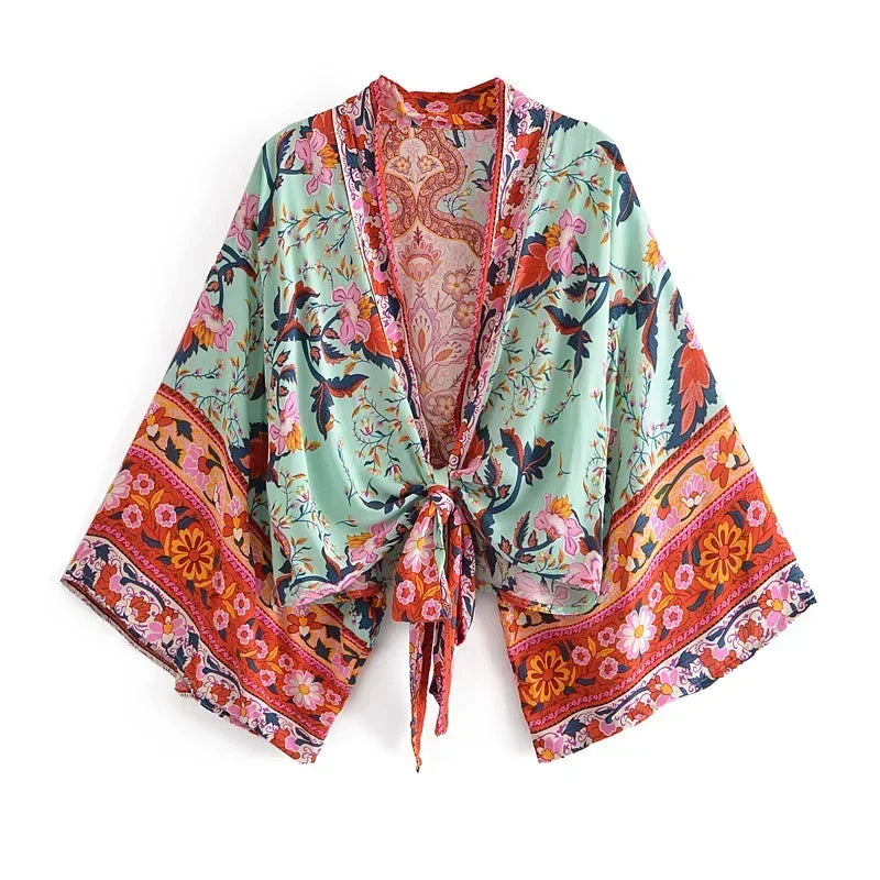 1. Clothing Boho Kimono Top